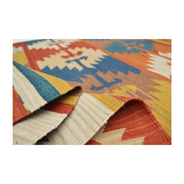 Kilim 187 kézzel készített szőnyeg, 230 x 170 cm - Bakero-image-3