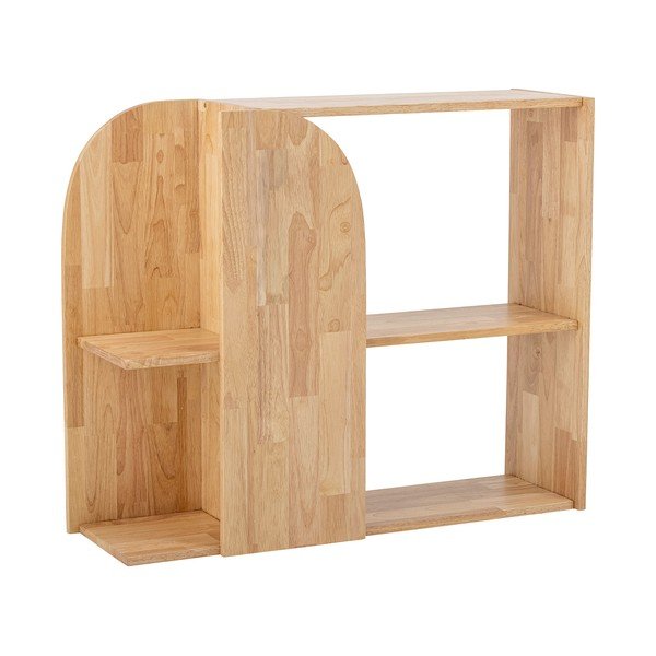 Natúr színű kaucsukfa könyvespolc 85x70 cm Alec – Bloomingville-image-2