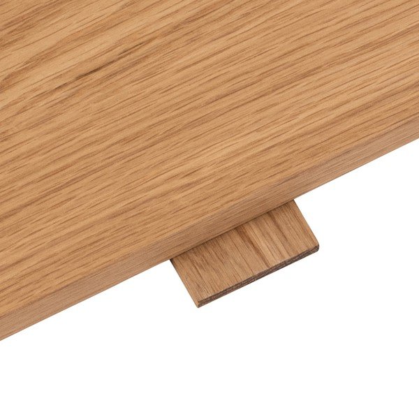 Hosszabbító asztallap tölgyfa dekorral 100x50 cm Atlantic – Actona-image-3