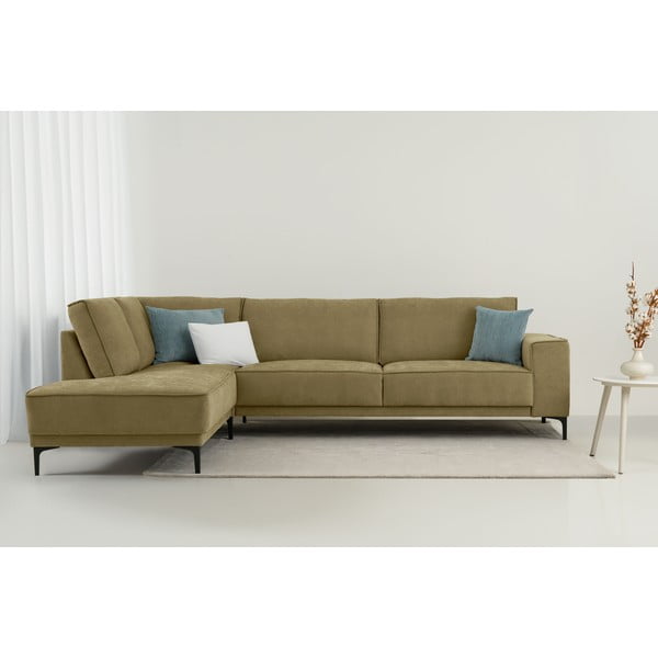 Zöld sarokkanapé (bal oldali) Copenhagen – Scandic-image-1