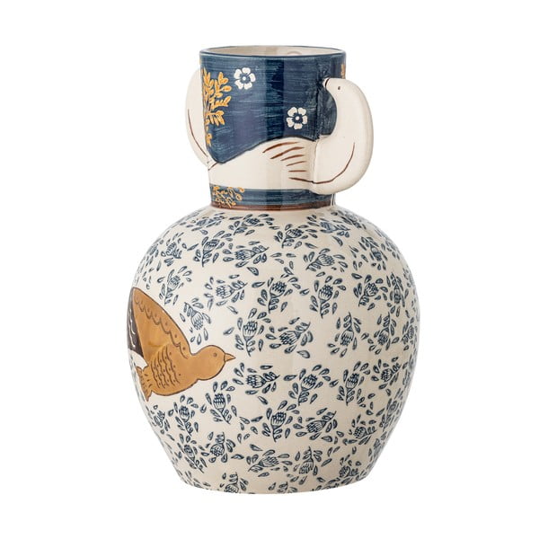 Agyagkerámia kézzel festett váza (magasság 23,5 cm) Hezha – Bloomingville-image-4