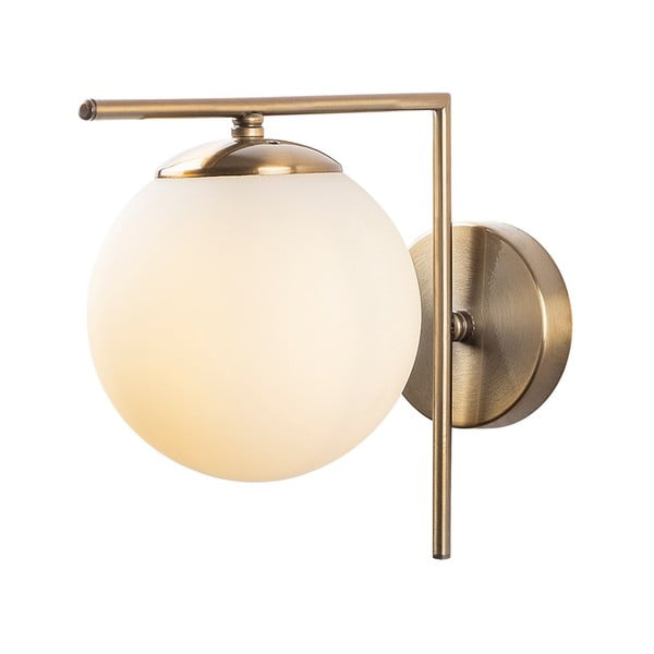 Fehér-aranyszínű fali lámpa ø 15 cm Antique – Opviq lights