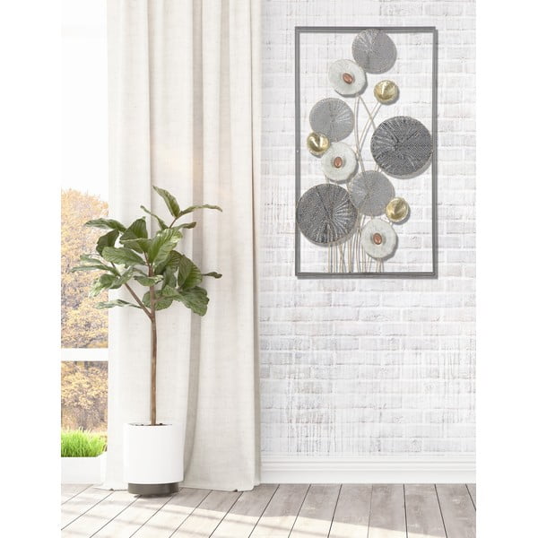 Grid fém fali dekoráció, 50 x 90,5 cm - Mauro Ferretti-image-1