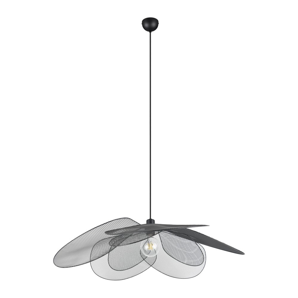 Matt fekete függőlámpa ø 87 cm Fleure  Trio
