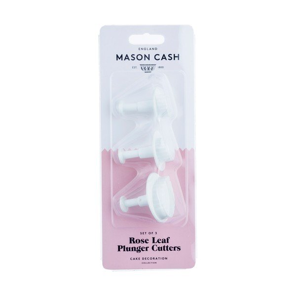 Cutters 3 darab levélformájú sütemény kiszúró - Mason Cash-image-1