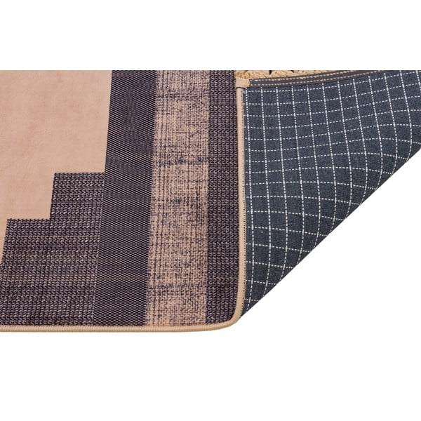 Barna-bézs mosható futószőnyeg 300x100 cm - Vitaus-image-2