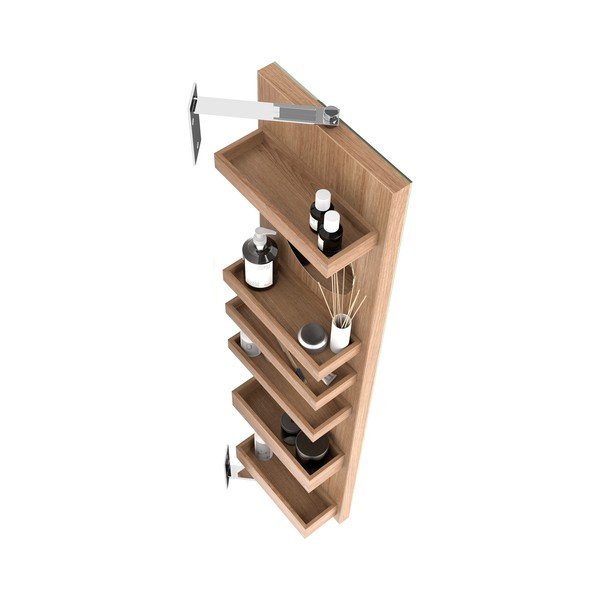 Cosmos forgó tükör tárolóhellyel, magasság 114 cm - Wireworks-image-3