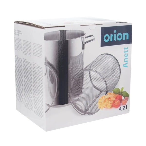 Indukciós tűzhelyhez alkalmas rozsdamentes acél edény 4 l Anett – Orion-image-4