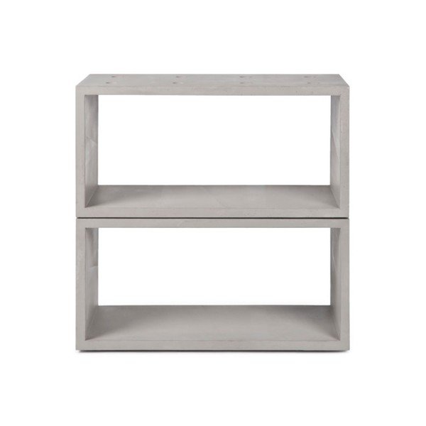 Dice Square variálható beton könyvespolc - Lyon Béton-image-3