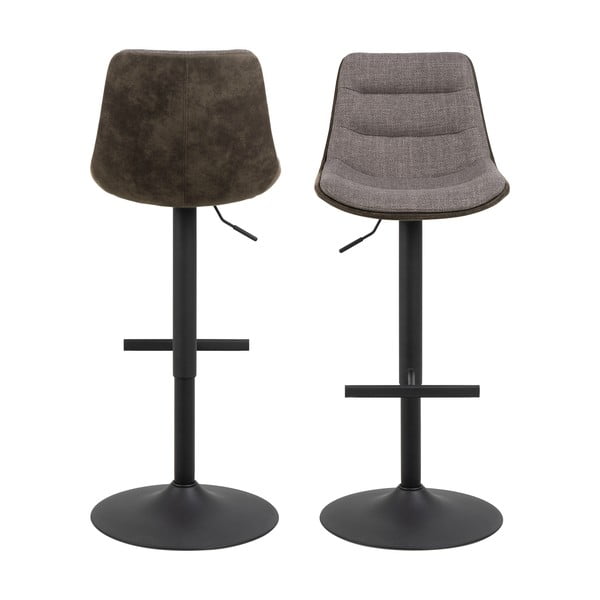 Szürke állítható magasságú bárszék (ülésmagasság 86 cm) Adisa – Actona-image-2