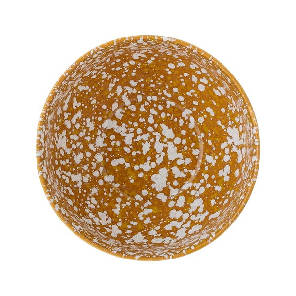 Carmel narancssárga-fehér agyagkerámia tálka, ø 15,5 cm - Bloomingville-image-2