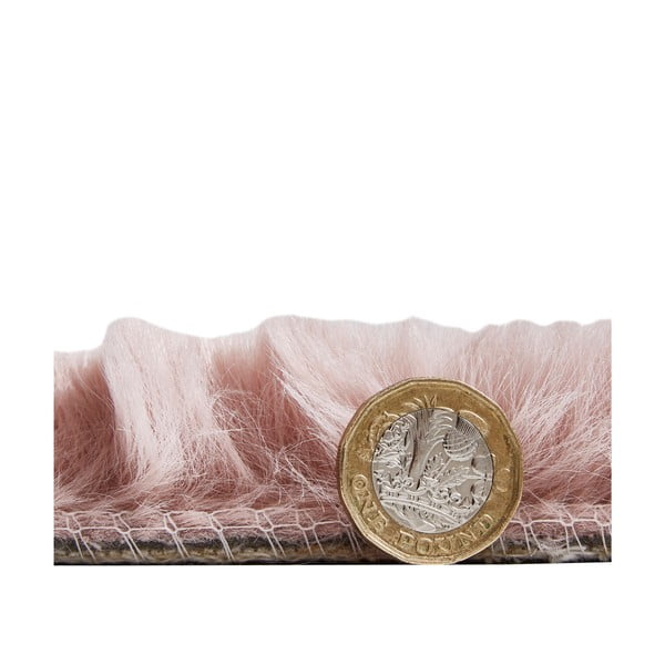 Teddy rózsaszín szőnyeg, 120 x 170 cm - Think Rugs-image-3