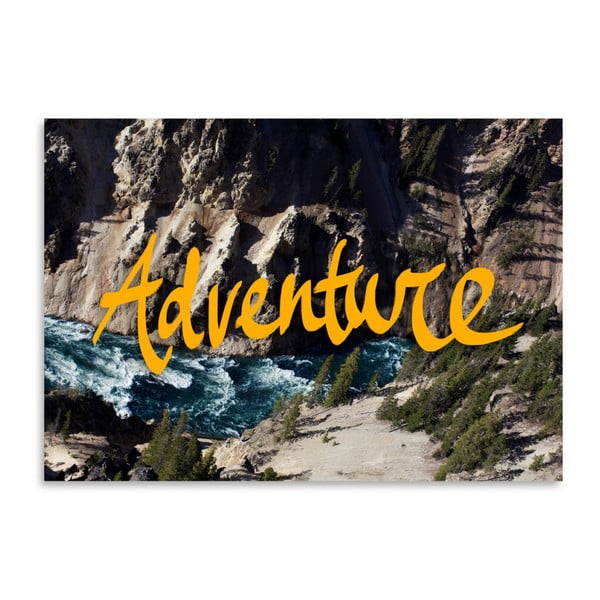 Adventure plakát, 42 x 30 cm - Americanflat
