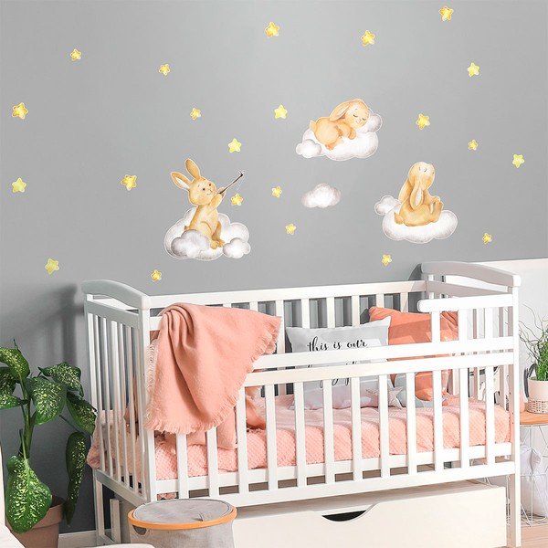 Rabbits Magic gyerek falmatrica - Ambiance-image-3