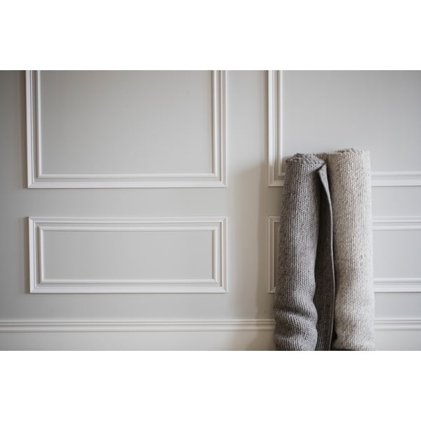 Világosszürke gyapjú szőnyeg 290x200 cm Auckland - Rowico-image-3