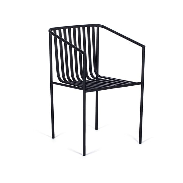 Cecile 2 db fekete kerti szék - Bonami Selection