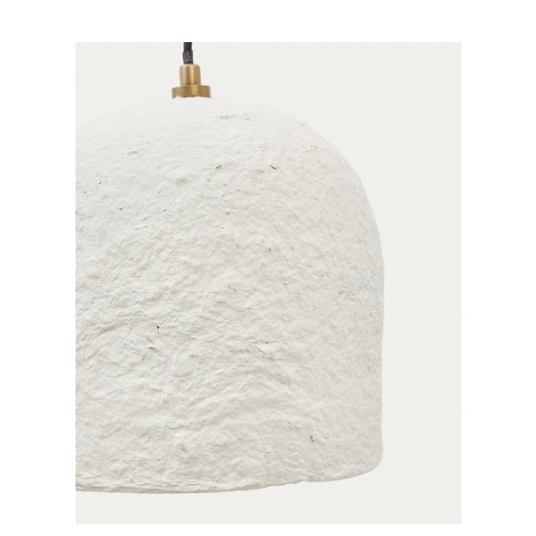 Fehér függőlámpa ø 25 cm Calvia – Kave Home-image-4