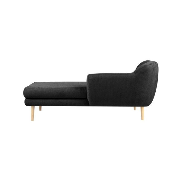 Sardaigne sötétszürke fekvőfotel - Mazzini Sofas-image-3