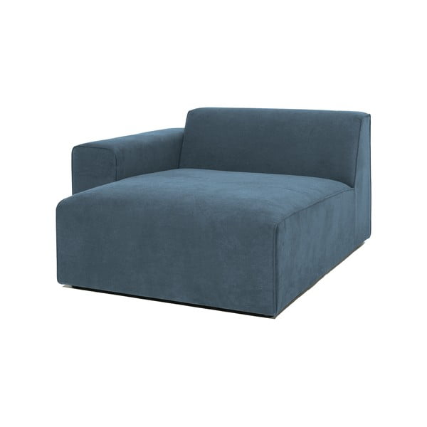 Kék kordbársony kanapé modul (bal oldali) Sting – Scandic-image-1