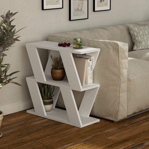 Lazena White fehér tárolóasztal-image-1