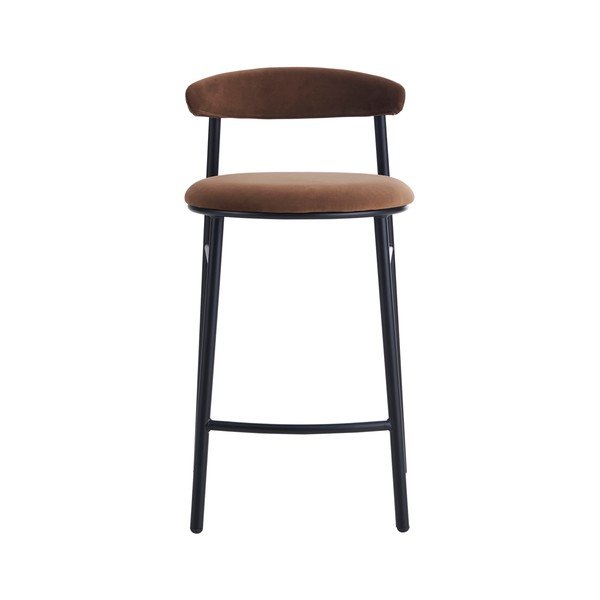 Barna fém bárszék (ülésmagasság 66 cm) Doggi – Ellos Home-image-4