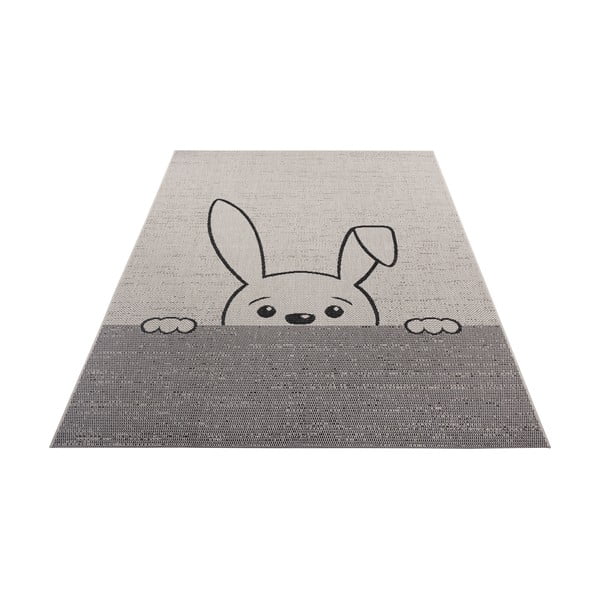 Bunny krémszínű szőnyeg gyerekeknek, 80x150 cm - Ragami-image-3