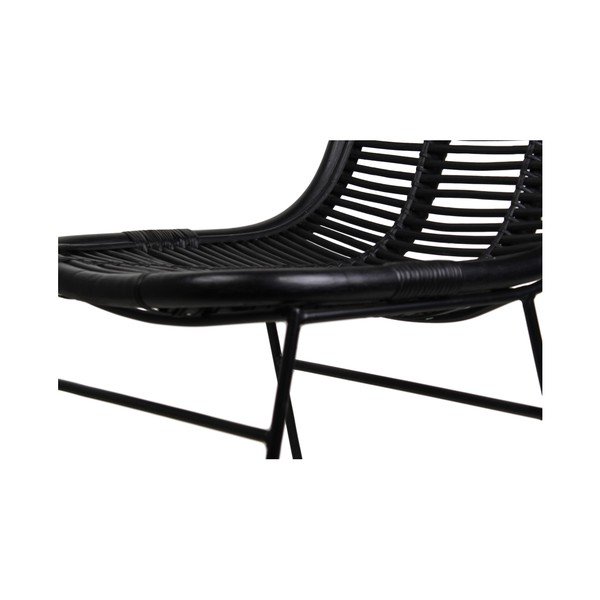 Fekete rattan étkezőszék - HSM collection-image-2
