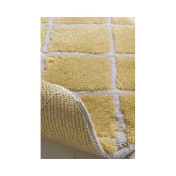 Russmo Ananas sárga fürdőszobai kilépő, 100 x 60 cm-image-1