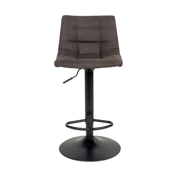 Sötétszürke kárpitozott állítható magasságú bárszék szett 2 db-os (ülésmagasság 63 cm) Middelfart – House Nordic-image-2