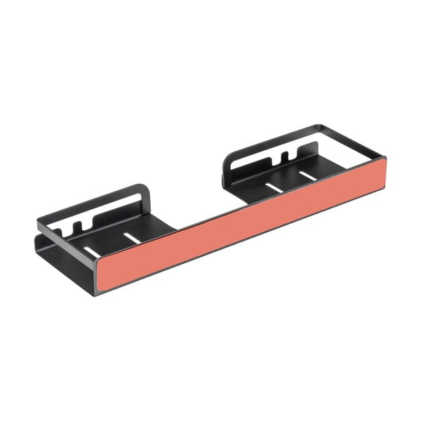 Fekete öntapadós rozsdamentes acél fürdőszobai polc Altarella – Wenko-image-3