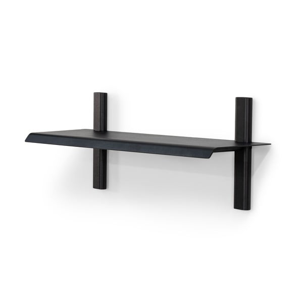 Fekete fém fali polc 60 cm Hola – Spinder Design-image-2