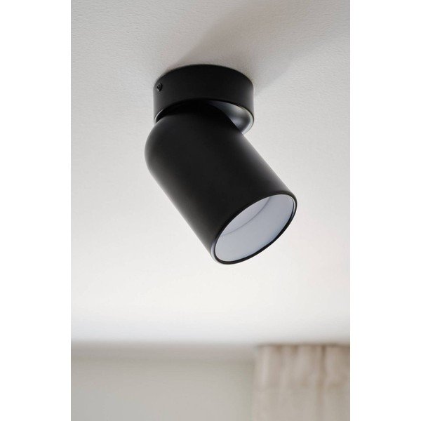 Fekete fém spotlámpa hajlítható szerkezettel-dimmelhető ø 10,5 cm Ara – Jotex-image-2