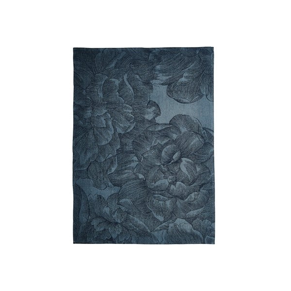 Rose kék pamut konyharuha, 50 x 70 cm - Södahl