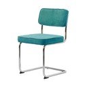 Türkiz kordbársony étkezőszék Rupert – Unique Furniture
