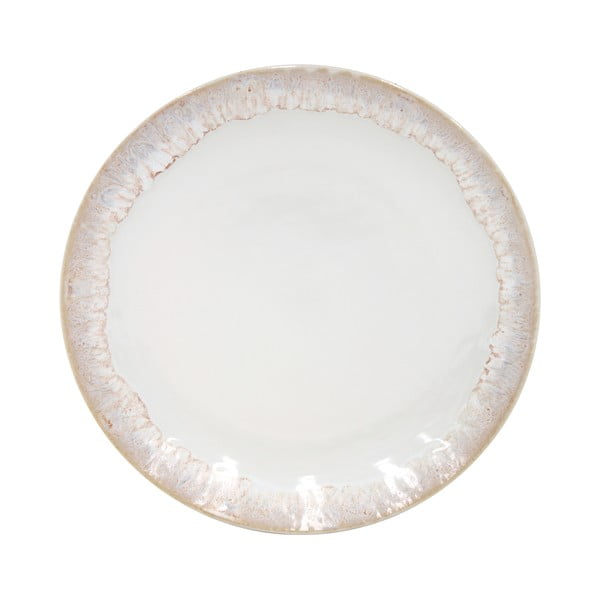 Taormina fehér agyagkerámia desszertes tányér, ⌀ 22 cm - Casafina