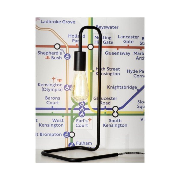 Fekete asztali lámpa (magasság 44 cm) London – it's about RoMi-image-4