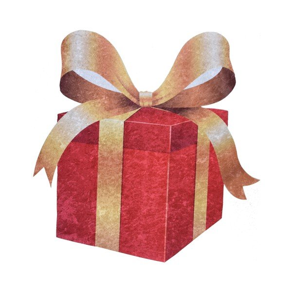 Gift piros-arany színű szőnyeg, 60 x 100 cm - Vitaus-image-2