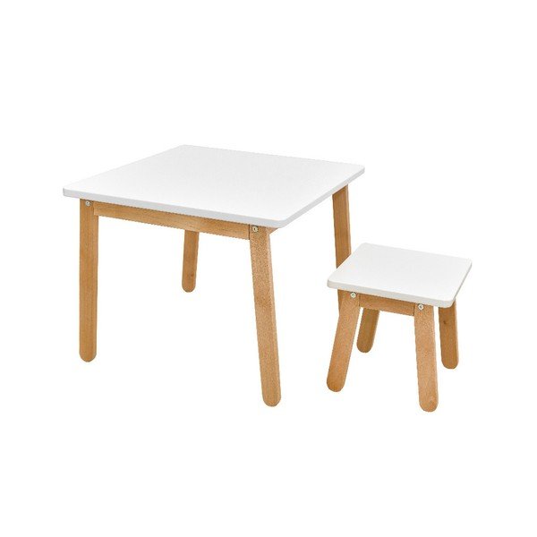 Woody fehér gyerekasztal - BELLAMY-image-3