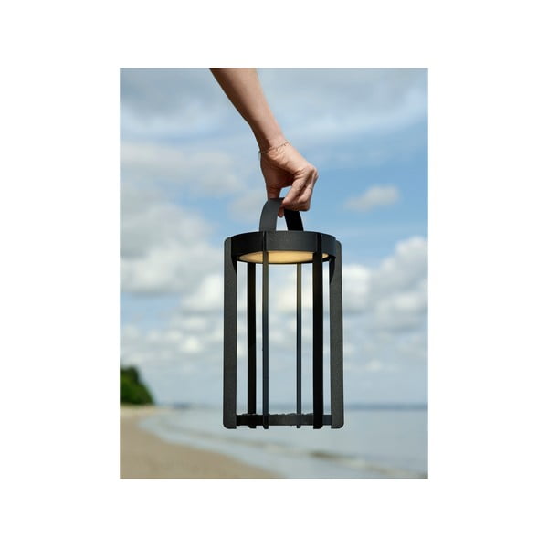 Fekete USB kültéri LED lámpás (magasság 30 cm) Firefly – Zone-image-4