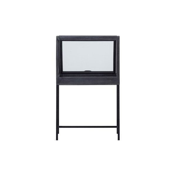 Fekete tálalószekrény 65x109 cm Dido – WOOOD-image-4