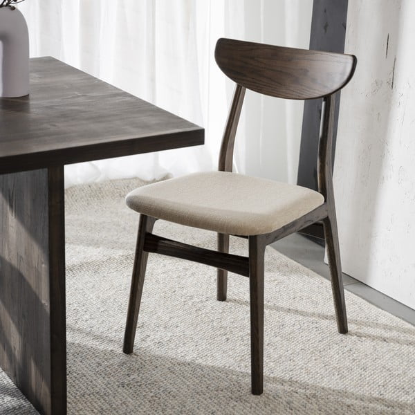 Barna étkezőszék szett 2 db-os Rodham - Rowico-image-1