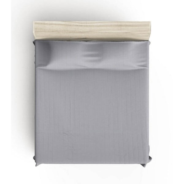 Szürke steppelt ágytakaró franciaágyra 220x240 cm Monart – Mijolnir-image-2