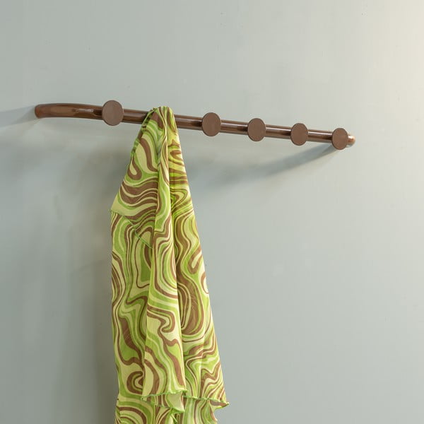 Sötétbarna fém fali fogas 75 cm Retro – Spinder Design-image-4