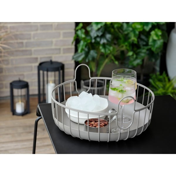 Fém tárolókosár ø 38x18 cm Inu – Zone-image-1