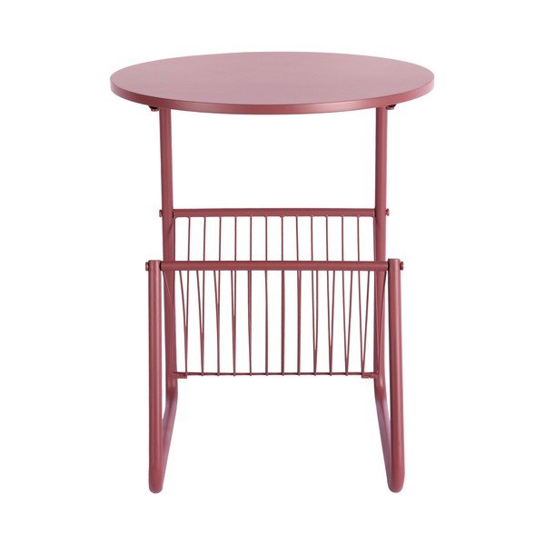 Fém kerek tárolóasztal ø 40 cm Riqueza Revista – Leitmotiv-image-4