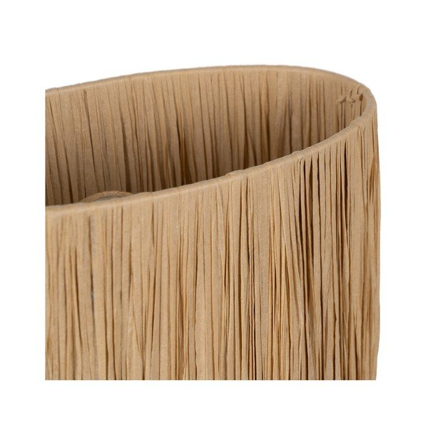 Bézs-natúr színű asztali lámpa rattan búrával (magasság 37,5 cm) – Ixia-image-3