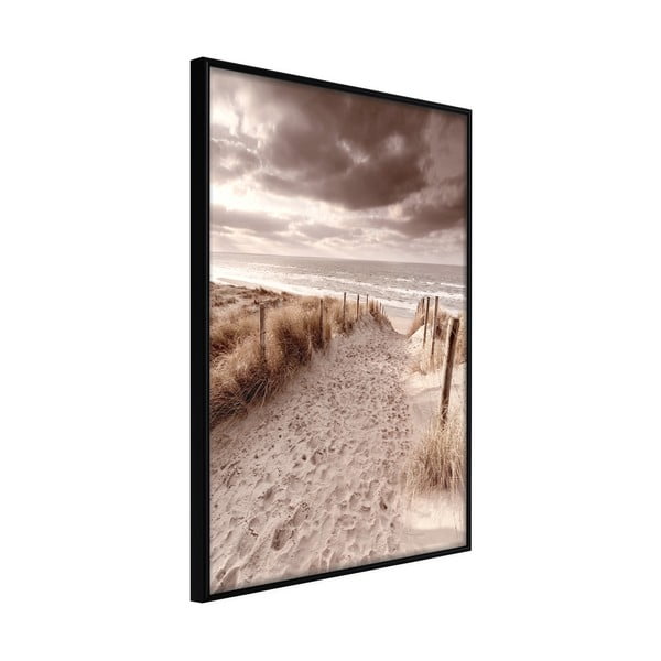 Sandy Path poszter keretben, 40 x 60 cm - Artgeist