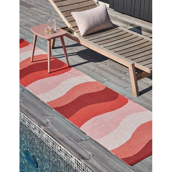 Piros kültéri-beltéri futószőnyeg 70x200 cm Urvi Fire – Pappelina-image-4