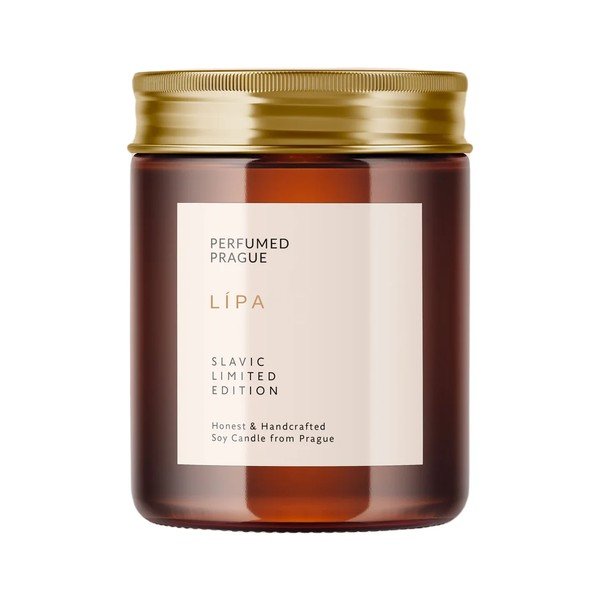 Illatos szójaviasz gyertya Slavic Edition: #88 Linden, Moss, Hibiscus – Perfumed Prague