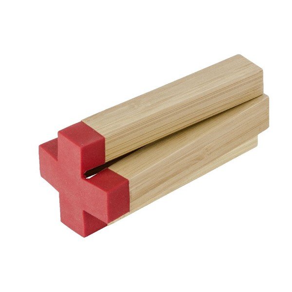 Cross összecsukható piros bambusz edényalátét - Wenko-image-2